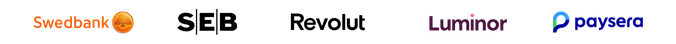Atsiskaitymo logotipai