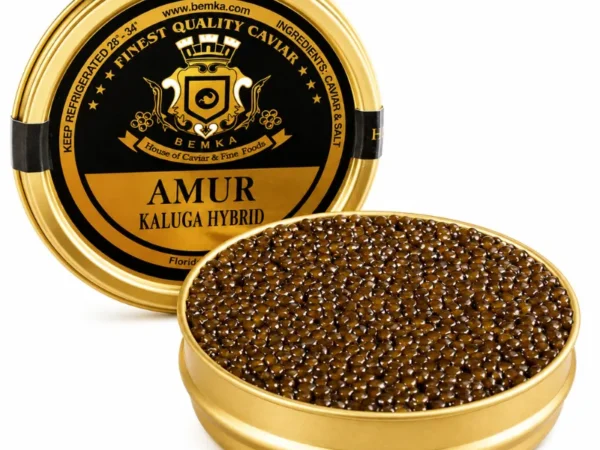 Juodieji kaluga amur ikrai