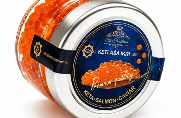 Raudonieji Ketos ikrai, 250g.