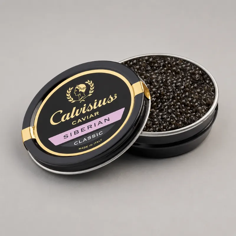 Juodieji ikrai Calvisius SIBERIAN CLASSIC