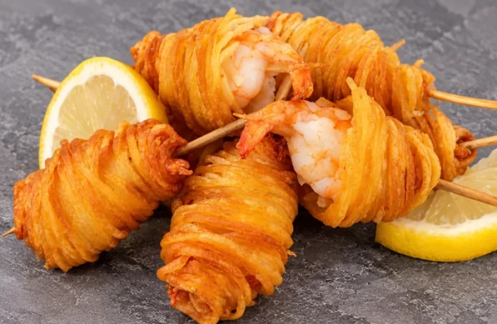 Krevetės bulvių siūlo apvalkale 1kg