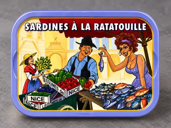 La Bonne Sardinės su Provanso daržoviu troškiniu