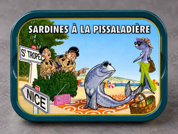 La Bonne Sardinės su Provanso stiliaus svogūnais ir alyvuogėm
