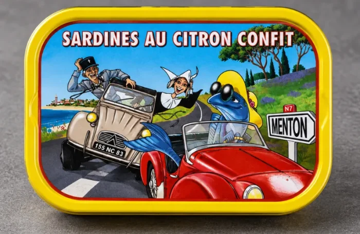 Sardinės su citrina