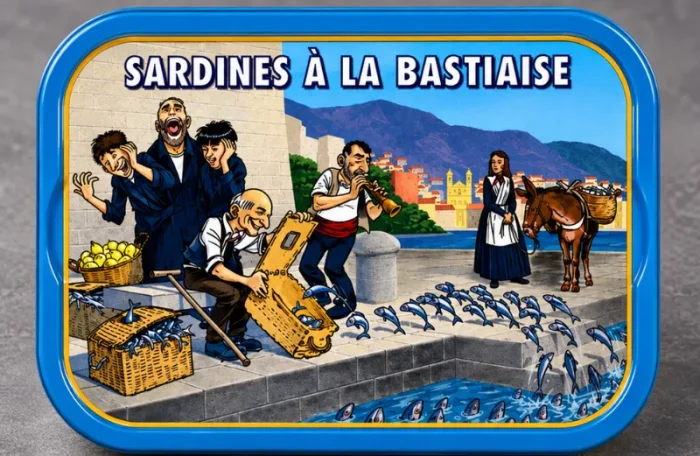 Sardinės su citrina, česnaku, petražolėm